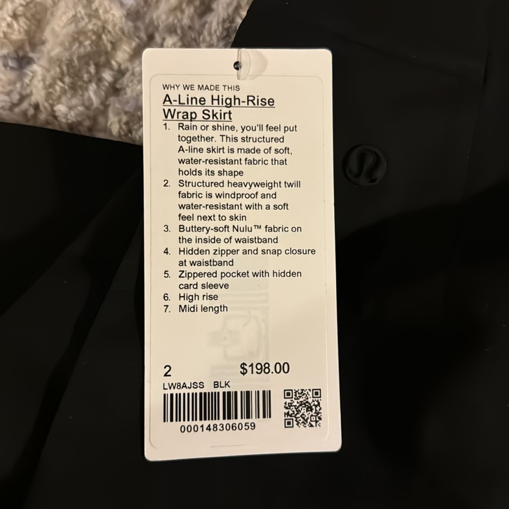 A-Line High-Rise Wrap Skirt - Picture 9 of 12